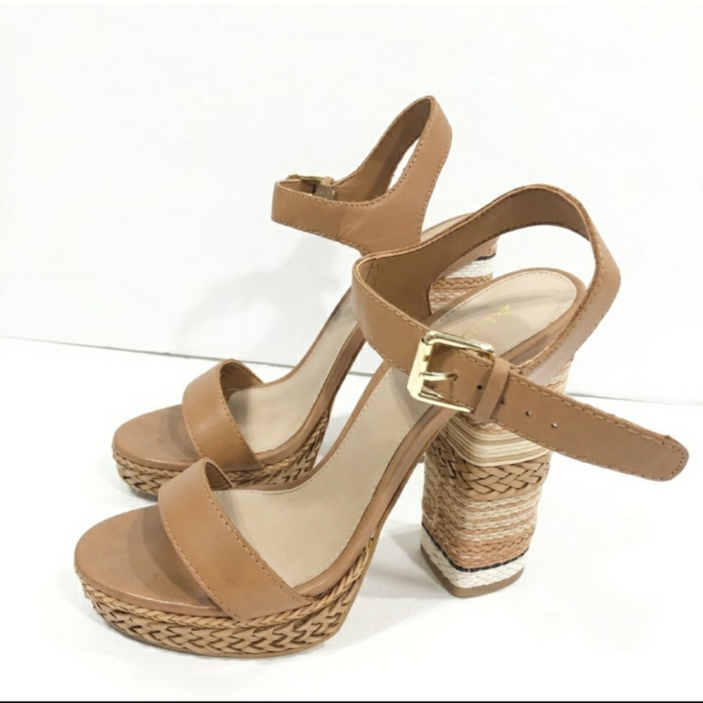Aldo Multicolor Block Heels